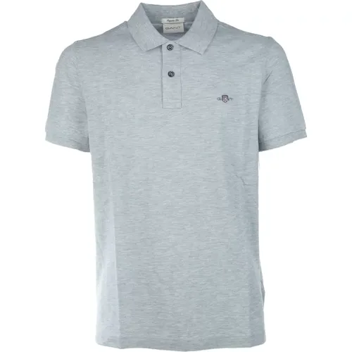 Gant - Tops > Polo Shirts - Gray - Gant - Modalova