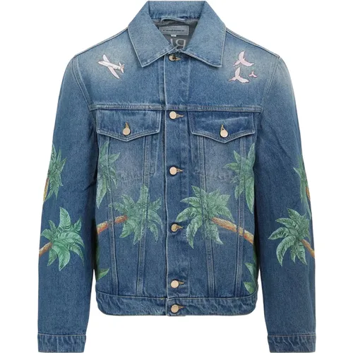 Jackets > Denim Jackets - - Casablanca - Modalova