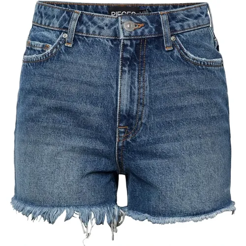 Shorts > Denim Shorts - - Pieces - Modalova