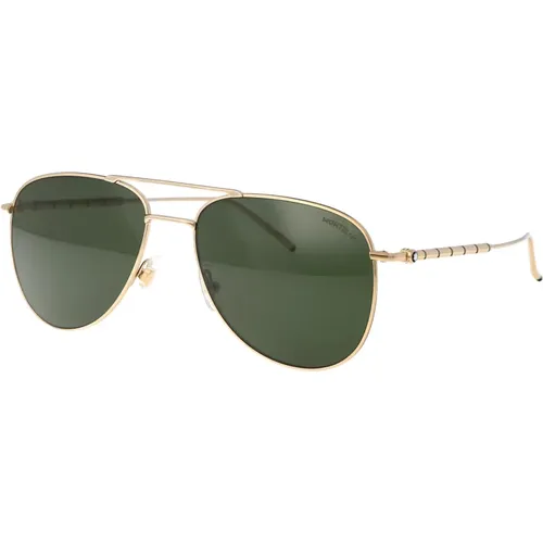 Accessories > Sunglasses - - Montblanc - Modalova