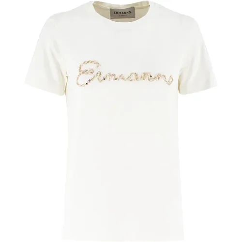 Tops > T-Shirts - - Ermanno Scervino - Modalova