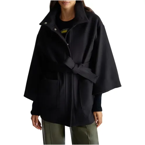 Liu Jo - Jackets > Capes - Black - Liu Jo - Modalova