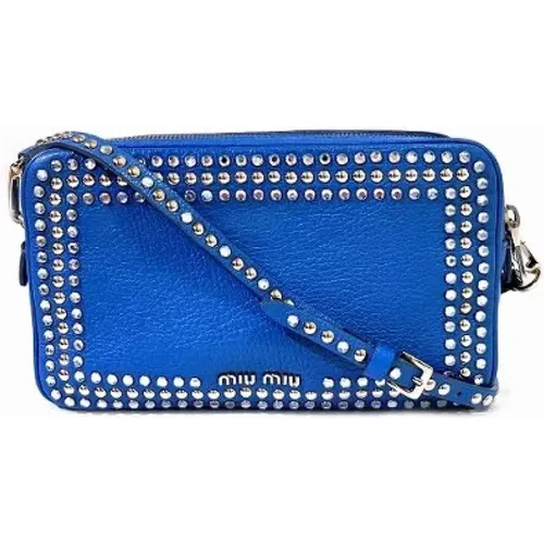 Pre-owned > Pre-owned Bags > Pre-owned Cross Body Bags - - Miu Miu Pre-owned - Modalova