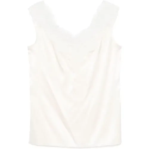 Tops > Sleeveless Tops - - Ermanno Scervino - Modalova