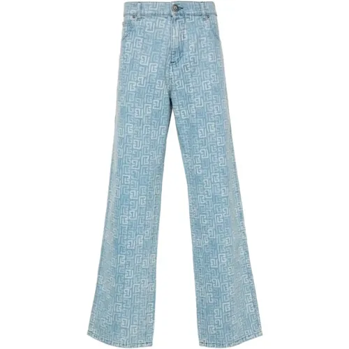 Jeans > Straight Jeans - - Balmain - Modalova