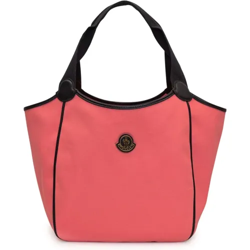 Moncler - Bags > Handbags - Pink - Moncler - Modalova