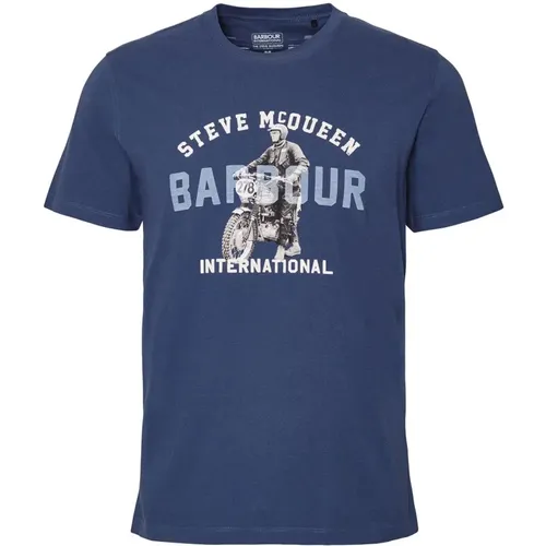 Barbour - Tops > T-Shirts - Blue - Barbour - Modalova