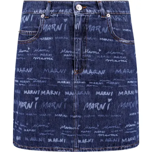 Skirts > Denim Skirts - - Marni - Modalova