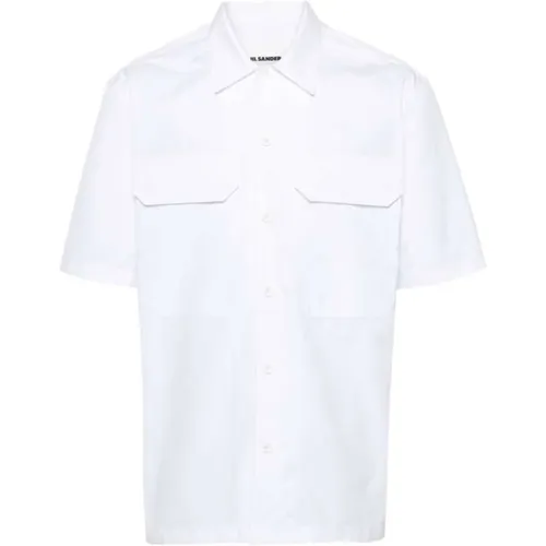 Shirts > Short Sleeve Shirts - - Jil Sander - Modalova