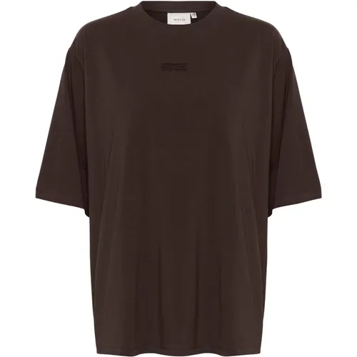 Gestuz - Tops > T-Shirts - Brown - Gestuz - Modalova