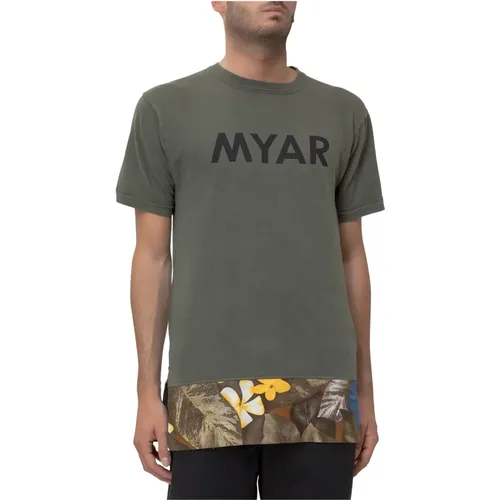 Myar - Tops > T-Shirts - Green - Myar - Modalova