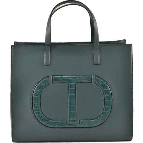 Twinset - Bags > Handbags - Green - Twinset - Modalova