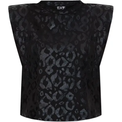 Tops > Sleeveless Tops - - Emporio Armani EA7 - Modalova