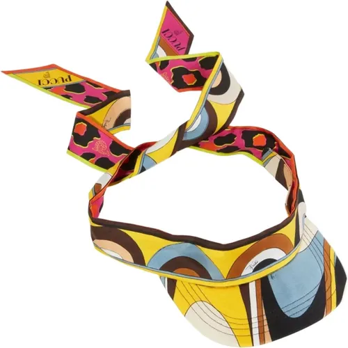 Accessories > Hats > Caps - - EMILIO PUCCI - Modalova