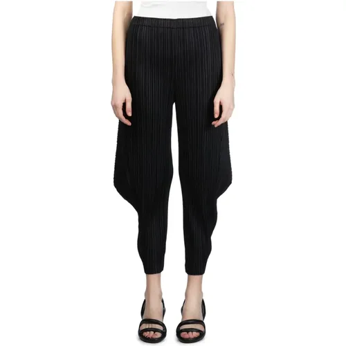 Trousers > Cropped Trousers - - Issey Miyake - Modalova