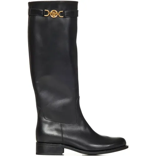 Shoes > Boots > High Boots - - Versace - Modalova