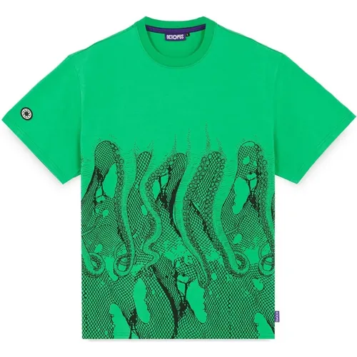 Octopus - Tops > T-Shirts - Green - Octopus - Modalova
