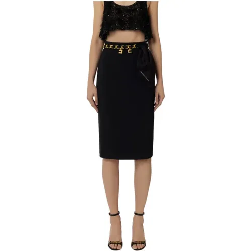 Skirts > Midi Skirts - - Elisabetta Franchi - Modalova