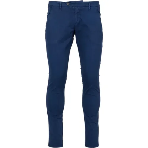 Trousers > Slim-fit Trousers - - Roy Roger's - Modalova