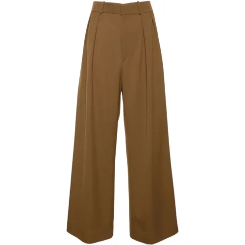 Trousers > Wide Trousers - - Wardrobe.nyc - Modalova