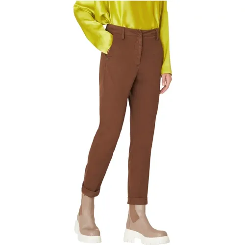 Trousers > Slim-fit Trousers - - Manila Grace - Modalova