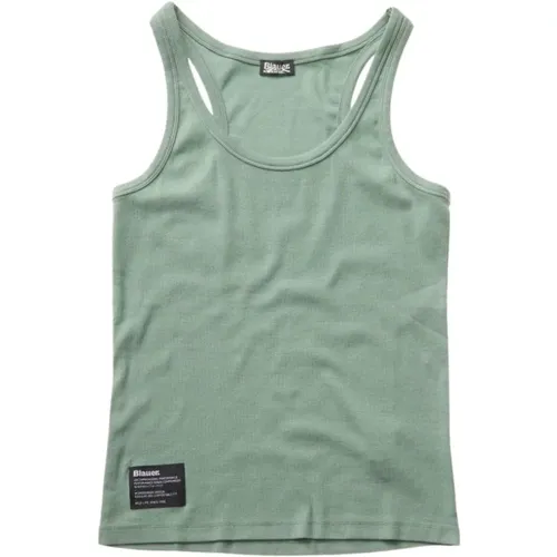 Tops > Sleeveless Tops - - Blauer - Modalova