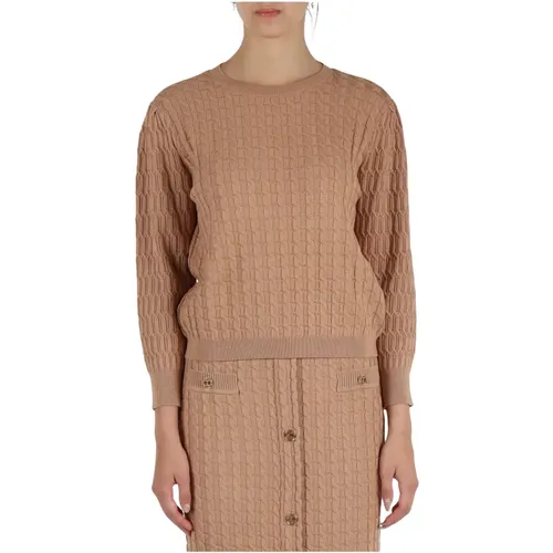 Knitwear > Round-neck Knitwear - - Twinset - Modalova