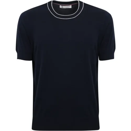 Tops > T-Shirts - - BRUNELLO CUCINELLI - Modalova