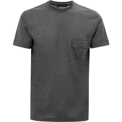 Tops > T-Shirts - - Corneliani - Modalova