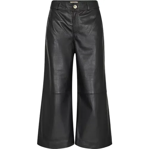 Trousers > Leather Trousers - - MOS MOSH - Modalova