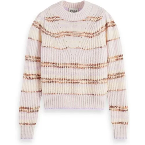 Knitwear > Round-neck Knitwear - - Scotch & Soda - Modalova