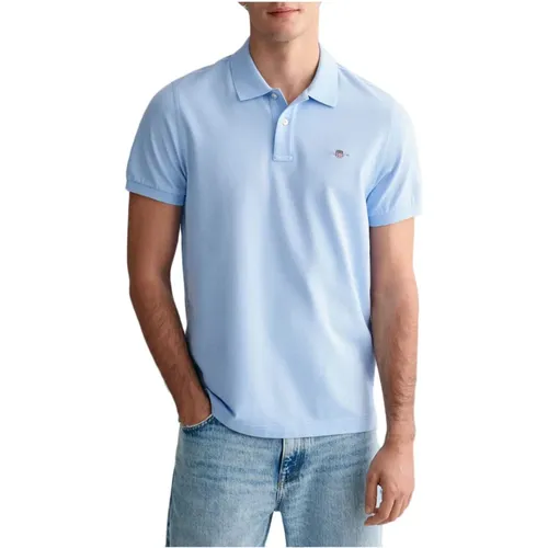 Gant - Tops > Polo Shirts - Blue - Gant - Modalova