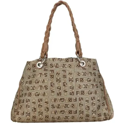 Pre-owned > Pre-owned Bags > Pre-owned Tote Bags - - Salvatore Ferragamo Pre-owned - Modalova