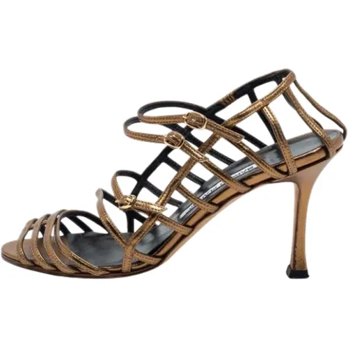 Pre-owned > Pre-owned Shoes > Pre-owned Sandals - - Manolo Blahnik Pre-owned - Modalova