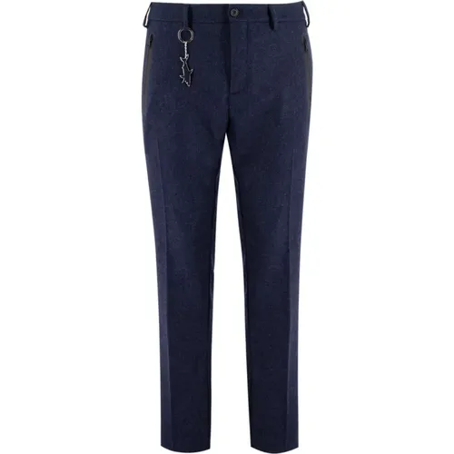 Trousers > Slim-fit Trousers - - PAUL & SHARK - Modalova