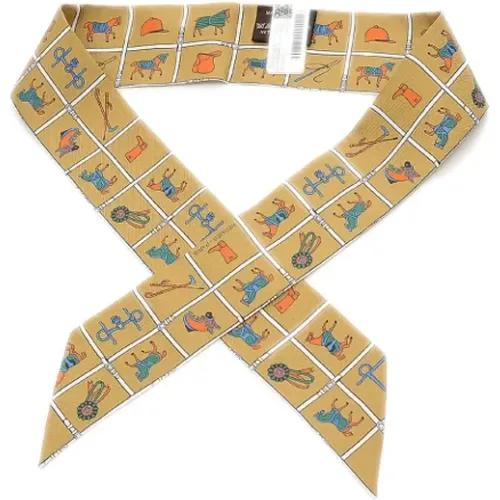 Pre-owned > Pre-owned Accessories > Pre-owned Scarves - - Hermès Vintage - Modalova