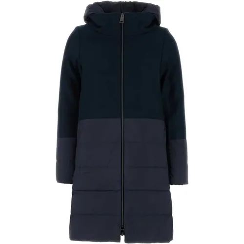 Herno - Coats > Parkas - Blue - Herno - Modalova