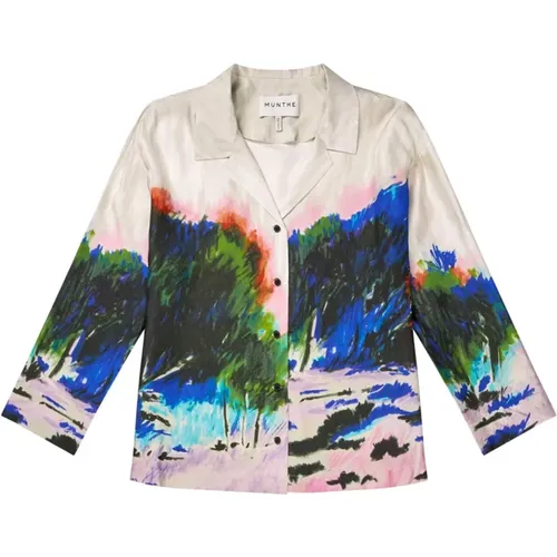 Blouses & Shirts > Shirts - - Munthe - Modalova