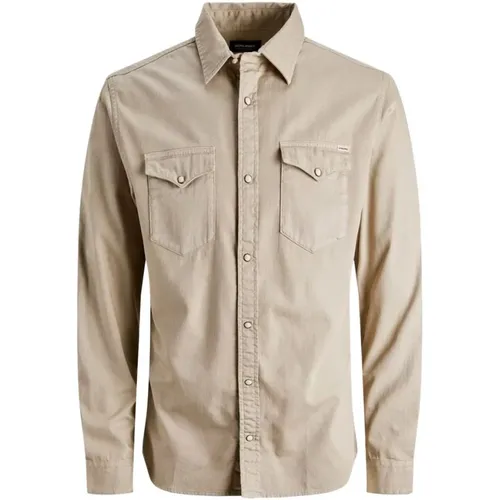 Shirts > Denim Shirts - - jack & jones - Modalova