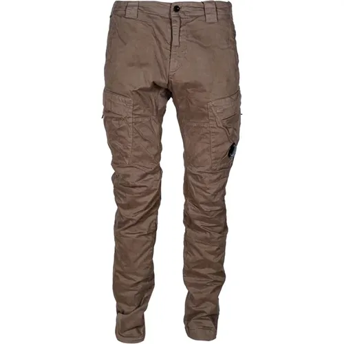 Trousers > Slim-fit Trousers - - C.P. Company - Modalova