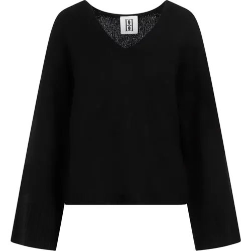 Knitwear > V-neck Knitwear - - By Malene Birger - Modalova