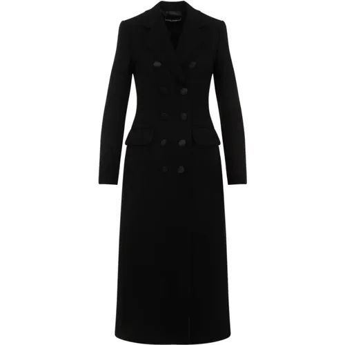 Coats > Double-Breasted Coats - - Dolce & Gabbana - Modalova