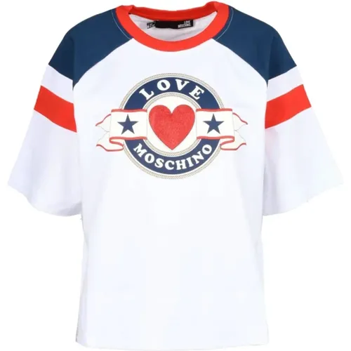 Tops > T-Shirts - - Love Moschino - Modalova