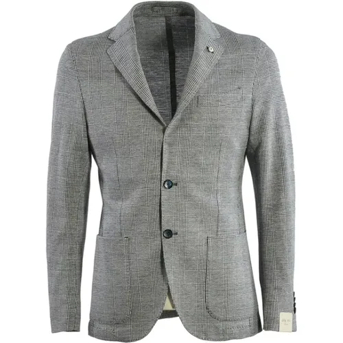 Lubiam - Jackets > Blazers - Gray - Lubiam - Modalova