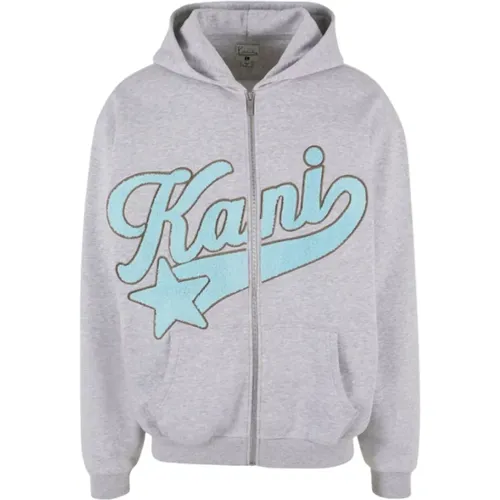 Sweatshirts & Hoodies > Zip-throughs - - Karl Kani - Modalova