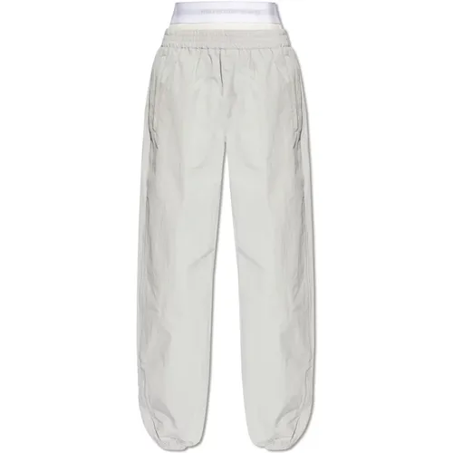 Trousers > Sweatpants - - alexander wang - Modalova