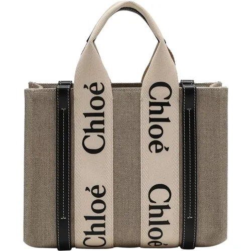 Chloé - Bags > Tote Bags - Beige - Chloé - Modalova