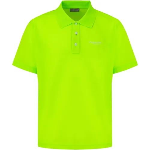 Dior - Tops > Polo Shirts - Green - Dior - Modalova