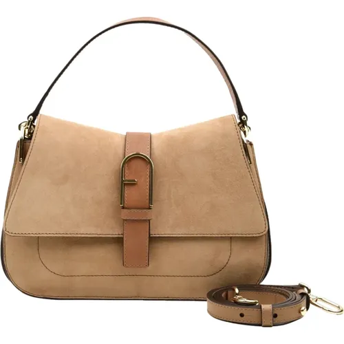 Furla - Bags > Handbags - Beige - Furla - Modalova