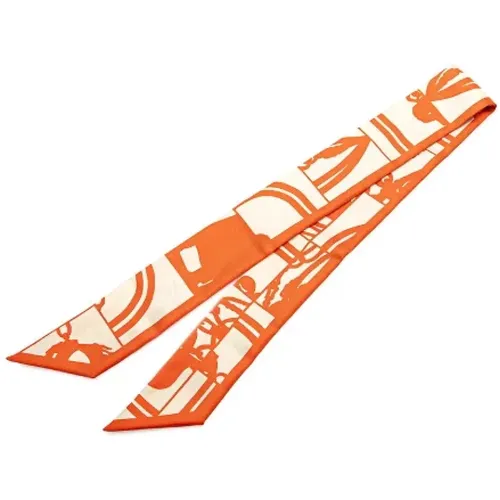 Pre-owned > Pre-owned Accessories > Pre-owned Scarves - - Hermès Vintage - Modalova